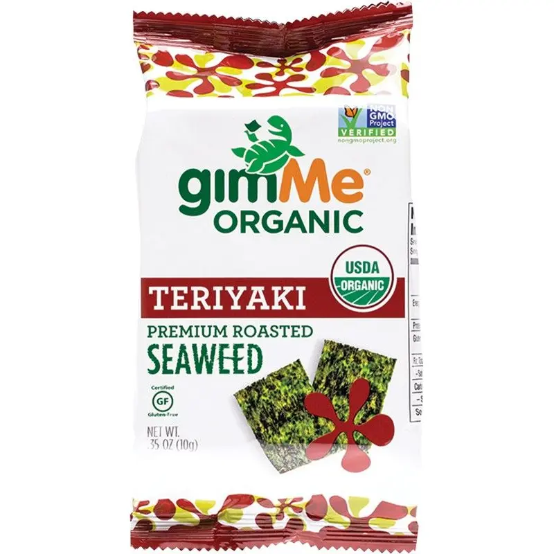 gimMe Roasted Seaweed Snacks Teriyaki 10g