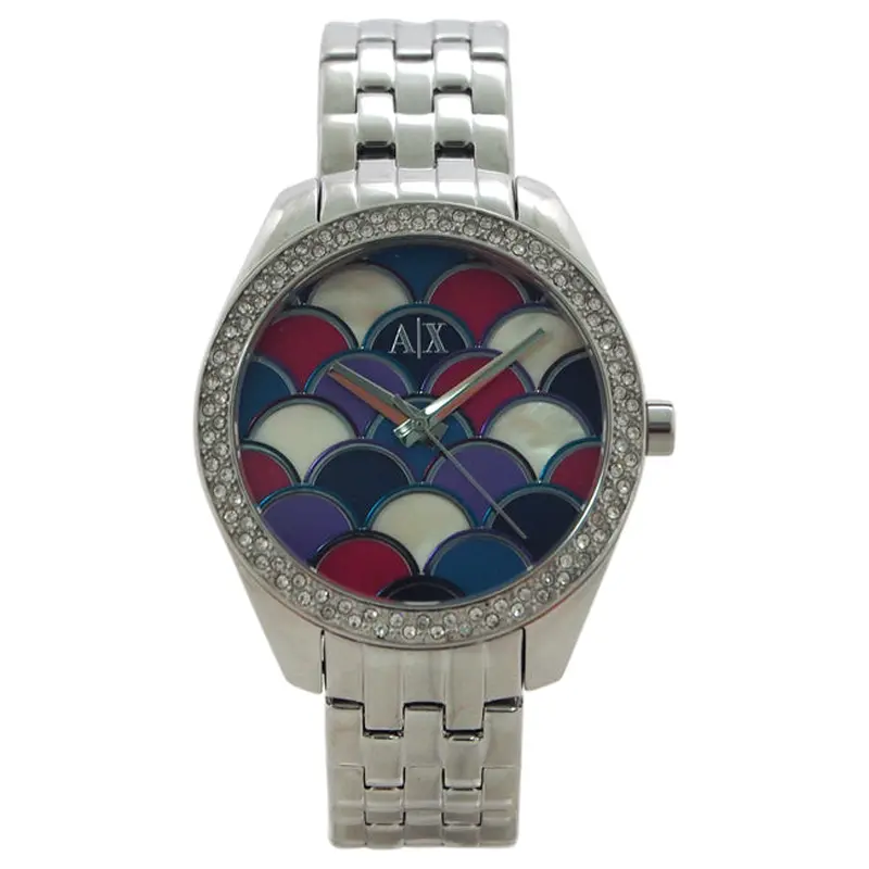 Armani Exchange AX5526 Stainless Steel Bracelet Watch by Armani Exchange for Women - 1 Pc Watch
