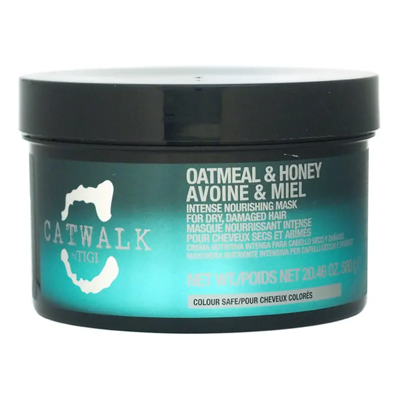 TIGI Catwalk Oatmeal Honey Intense Nourishing Mask by TIGI for Unisex - 20.46 oz Mask