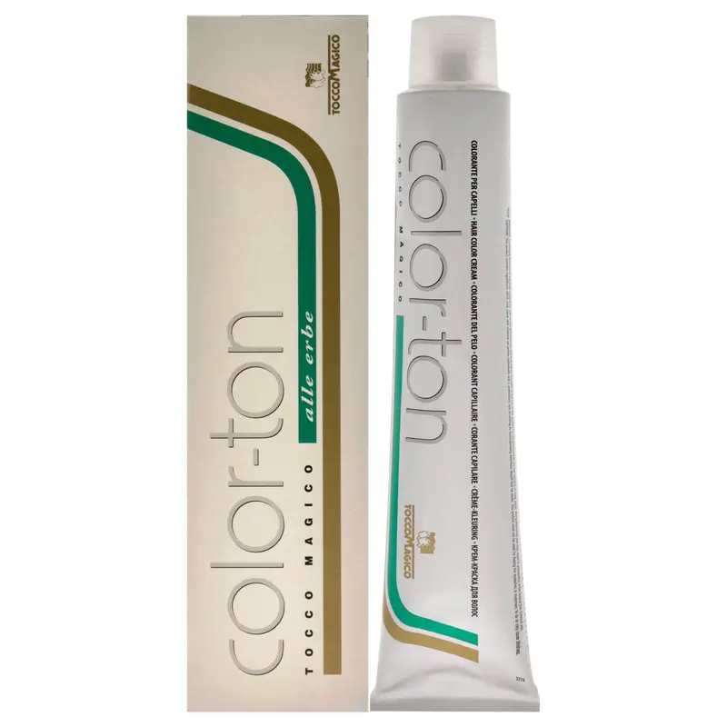 Tocco Magico Color-Ton Permanent Hair Color - 1N-1.0 Black by Tocco Magico for Unisex - 3.3 oz Hair Color