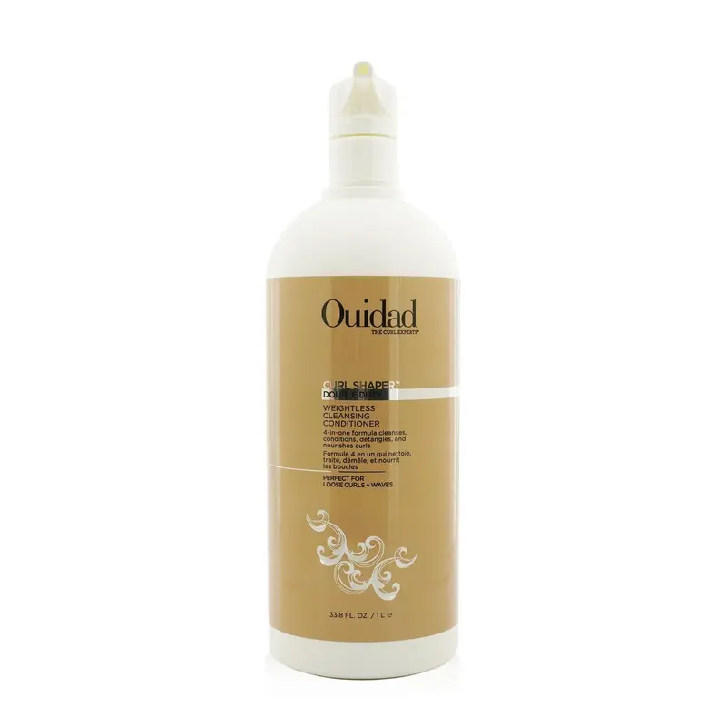 Ouidad Curl Shaper Double Duty Weightless Cleansing Conditioner (For Loose Curls + Waves)  1000ml/33.8oz