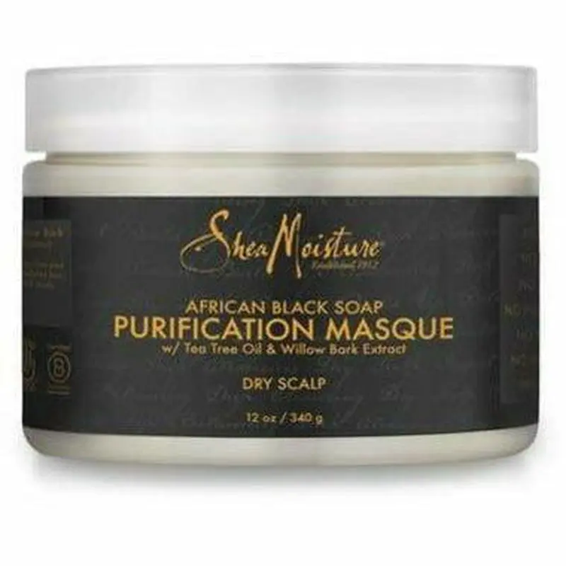 Shea Moisture: African Black Soap Purification Masque 12oz