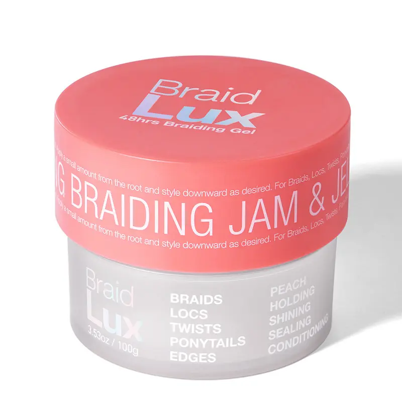 Lux Collection Braid Lux 48hrs Braiding Gel - Peach