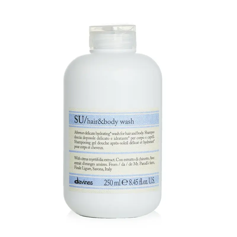 Davines SU Hair & Body Wash  250ml/8.45oz