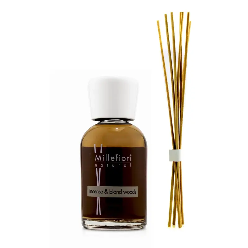 Millefiori Natural Fragrance Diffuser - Incense & Blond Woods  250ml/8.45oz