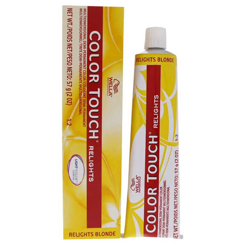 Wella Color Touch Relights Demi-Permanent Color - 18 Ash Pearl by Wella for Unisex - 2 oz Hair Color