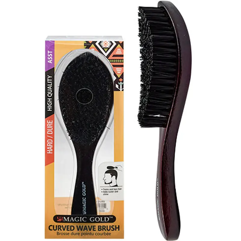 Magic Gold Curved Wave Brush - Hard #99801