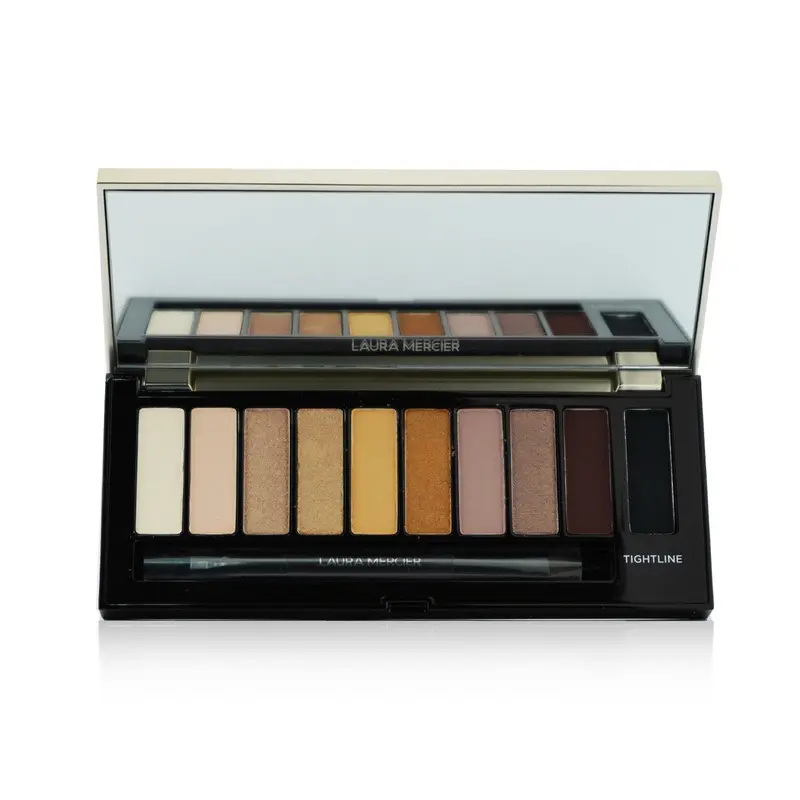 Laura Mercier Signature Eye Palette (9x Eye Colour, 1x Eyeliner, 1x Brush)  10x1g/0.35oz