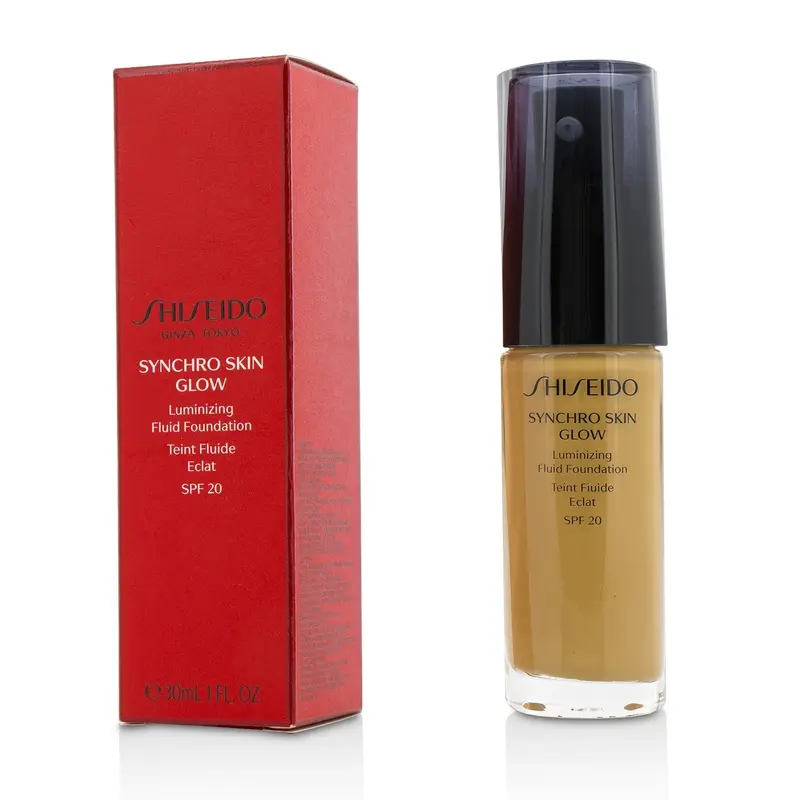 Shiseido Synchro Skin Glow Luminizing Fluid Foundation SPF 20 - # Golden 5  30ml/1oz