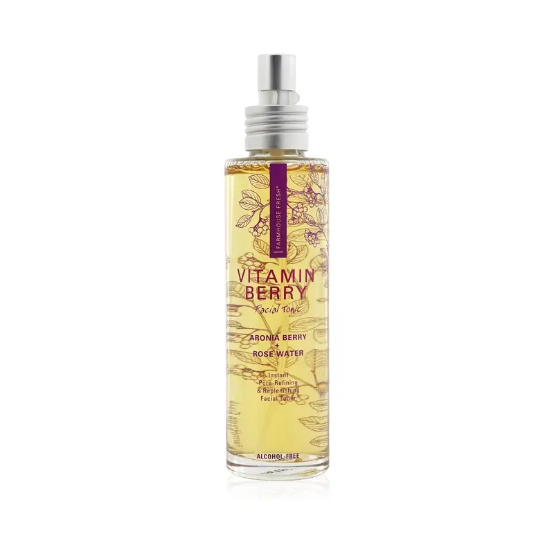Farmhouse Fresh Vitamin Berry Facial Tonic - Instant Pore-Refining & Replenishing Facial Toner  103.5ml/3.5oz