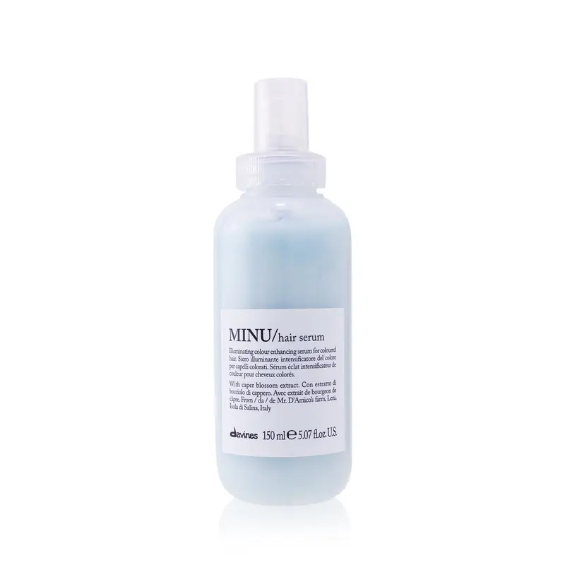 Davines Minu Hair Serum Illuminating Colour Enhancing Serum (For Coloured Hair)  150ml/5.07oz