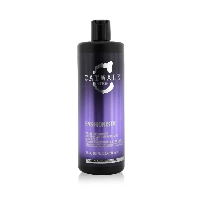 Tigi Catwalk Fashionista Violet Conditioner - For Blondes and Highlights (Cap)  750ml/25.36oz