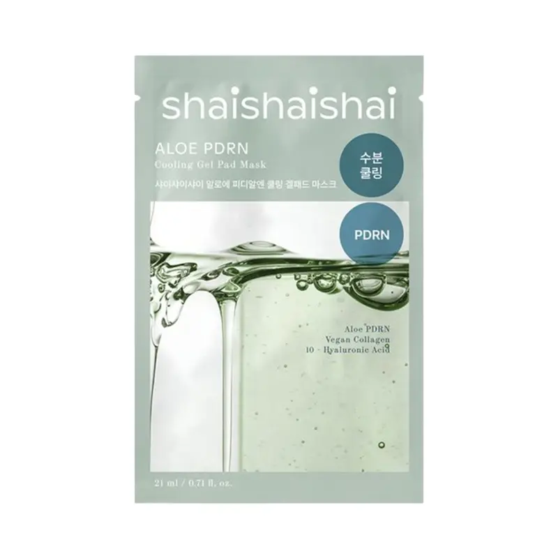 shaishaishai Aloe PDRN Cooling Gel Pad Mask 21ml  10 Sheets