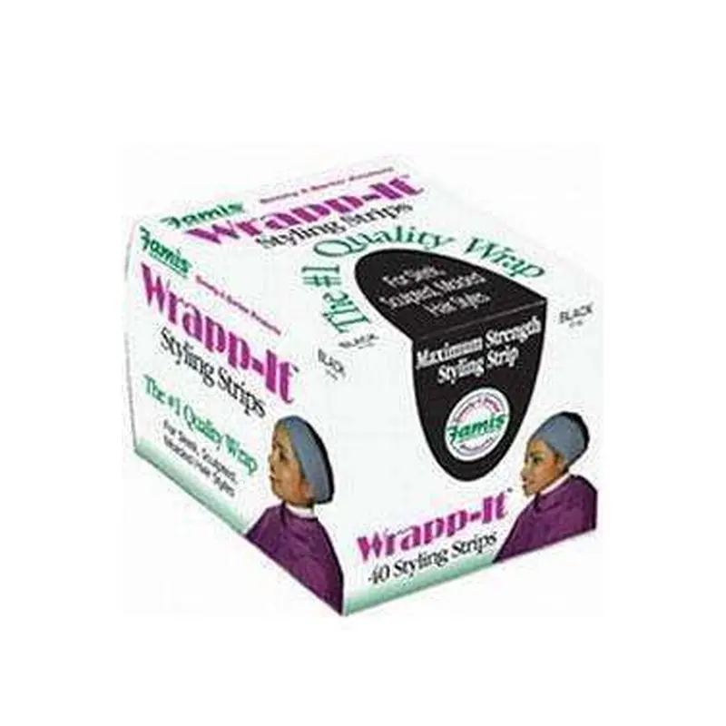 Wrap-It 40 Styling Strips Black #37150