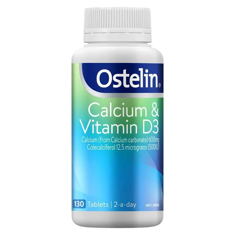 Ostelin Calcium & Vitamin D3 - Calcium & Vitamin D - 130 Tablets