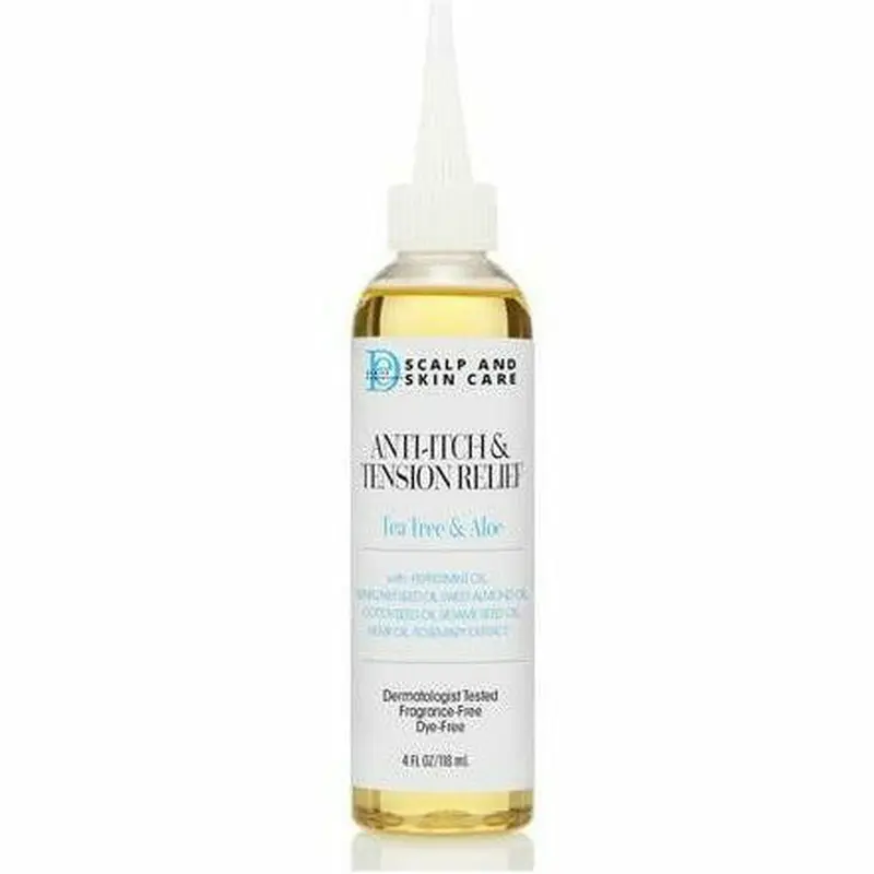 Design Essentials: Anti-Itch & Tension Relief Oil 4oz