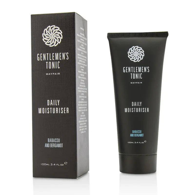 Gentlemen's Tonic Daily Moisturiser - Babassu & Bergamot  100ml/3.4oz
