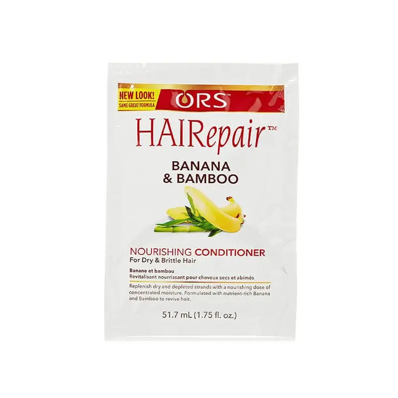ORS Hair Repair Banana and Bamboo Nourishing Conditioner Packet 1.75 oz