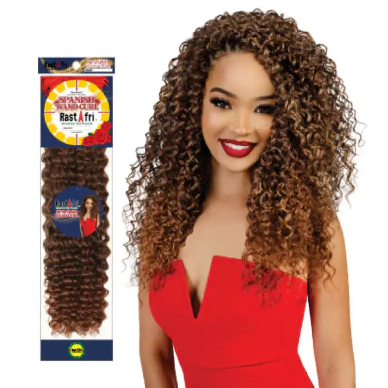 RastAfri Spanish Wand Curl Crochet 16
