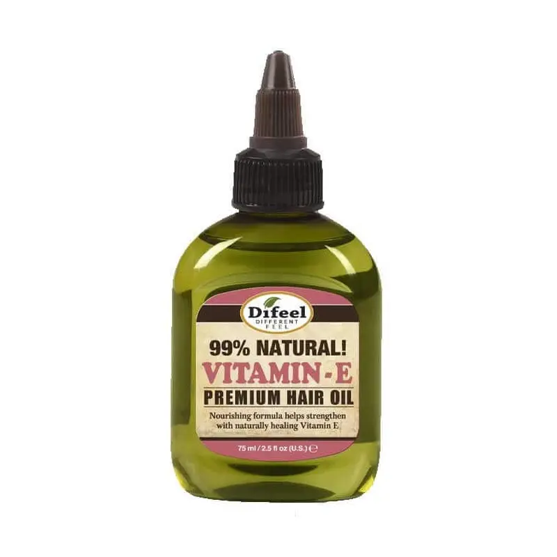 Difeel Premium Natural Vitamin E Hair Oil 2.5 oz