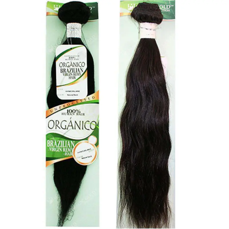 Organico Unprocessed 100% Human Brazilian Virgin Remy Hair Weave Natural Wave