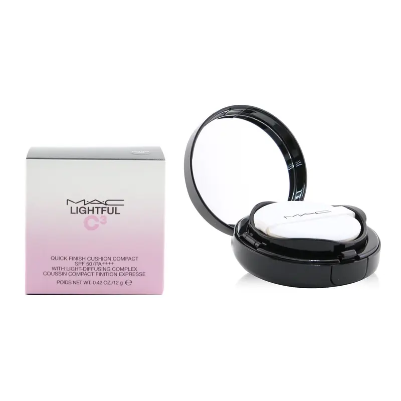 MAC Lightful C Quick Finish Cushion Compact SPF 50 - # Light Plus Rose  12g/0.42oz
