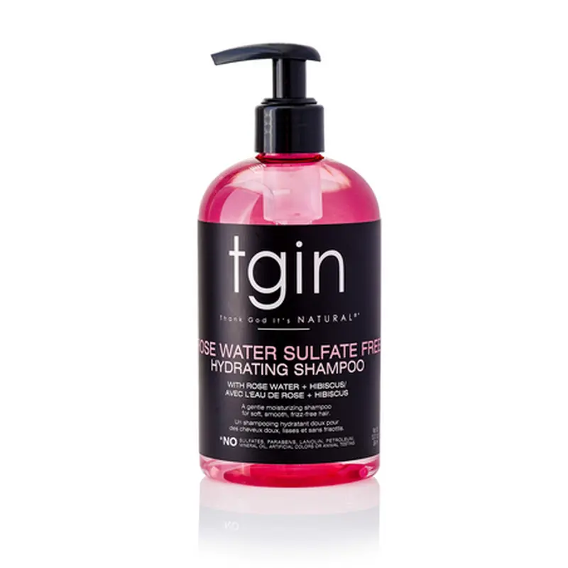 Tgin Rosewater Sulfate Free Hydrating Shampoo 13 oz