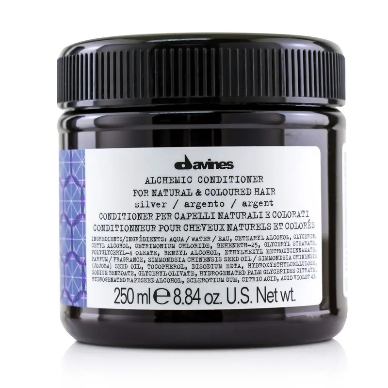 Davines Alchemic Conditioner - # Silver (For Natural & Coloured Hair)  250ml/8.84oz