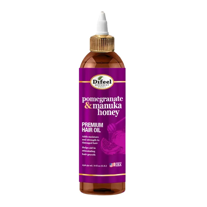 Difeel Pomegranate & Manuka Honey Premium Hair Oil - 8 oz