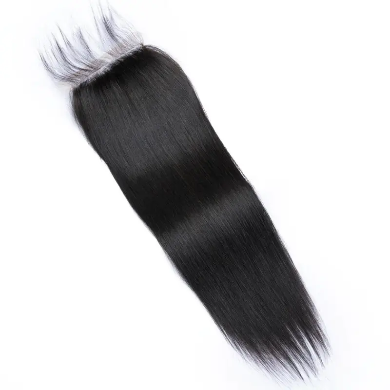 RIO 100% Brazilian Remy Virgin Human Hair 5X5 Closure- STRAIGHT