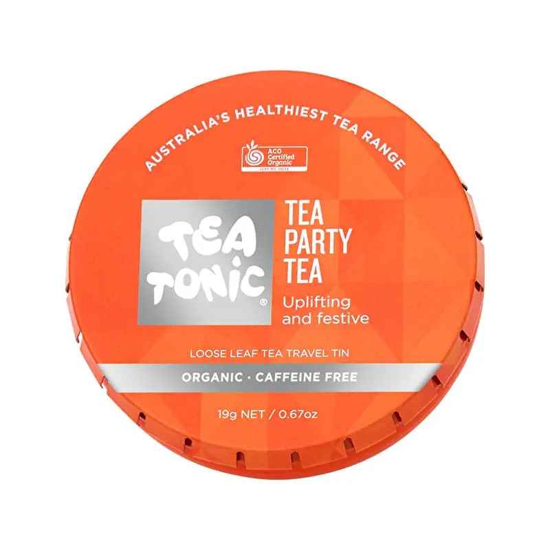 Tea Tonic Organic Tea-Party Tea Travel Tin 19g