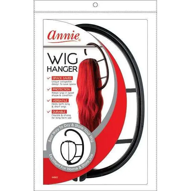 Annie #4883 Wig Hanger Black