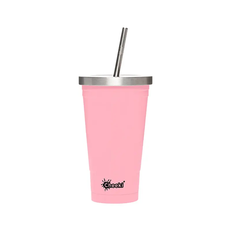 Cheeki Stainless Steel Insulated Tumbler Pink 500ml