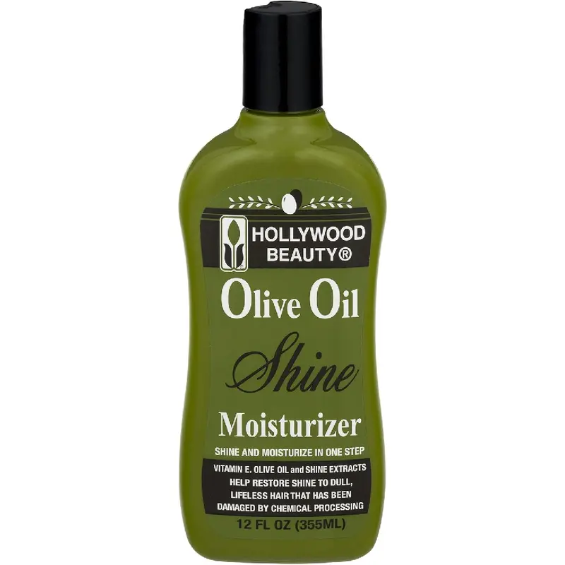 Hollywood Beauty Olive Oil Shine Moisturizer 12 oz