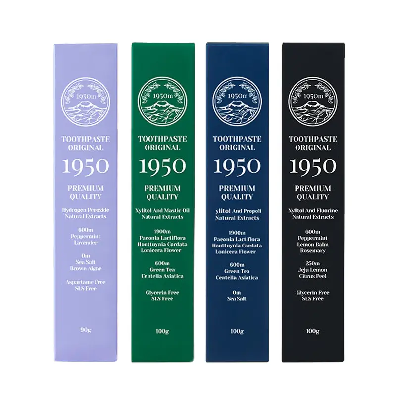 1950 Jeju Original Toothpaste 100g (4 Types)