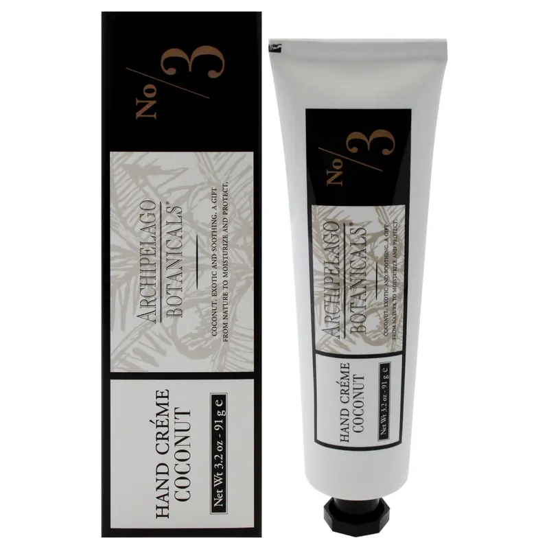 Archipelago Botanicals Hand Cream - Coconut by Archipelago Botanicals for Unisex - 3.2 oz Cream