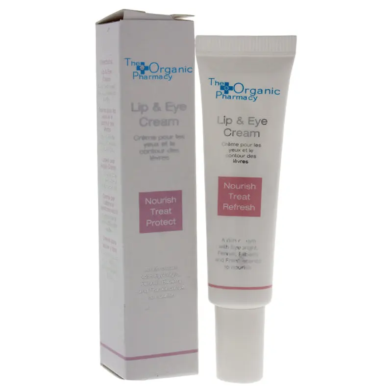 The Organic Pharmacy Lip & Eye Cream by The Organic Pharmacy for Women - 0.35 oz Cream