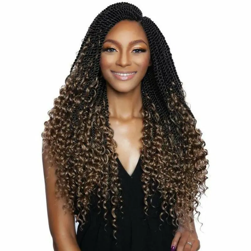 Afri-Naptural: 3X Boho Senegal Twist 20"