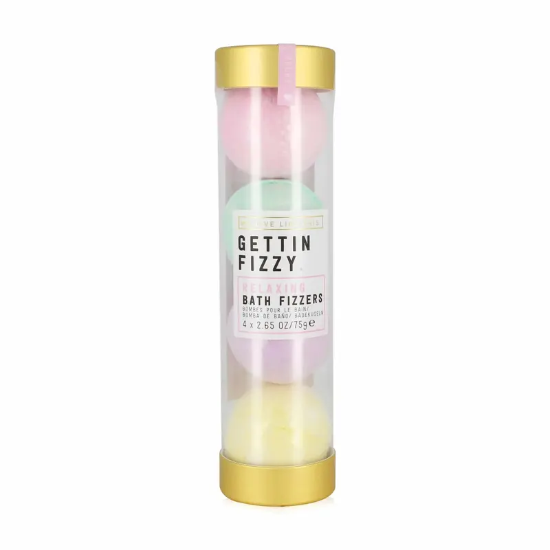 We Live Like This. Getting Fizzy Bath Fizzers 4 x 75g
