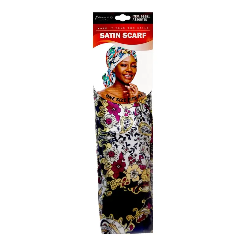 Premium Satin Scarf #91681 Assorted
