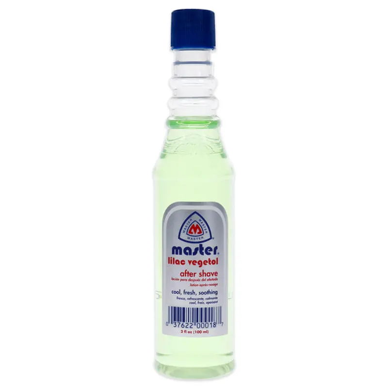 Master Well Comb Lilac Vegetol After Shave Lotion by Master Well Comb for Men - 3 oz After Shave Lotion