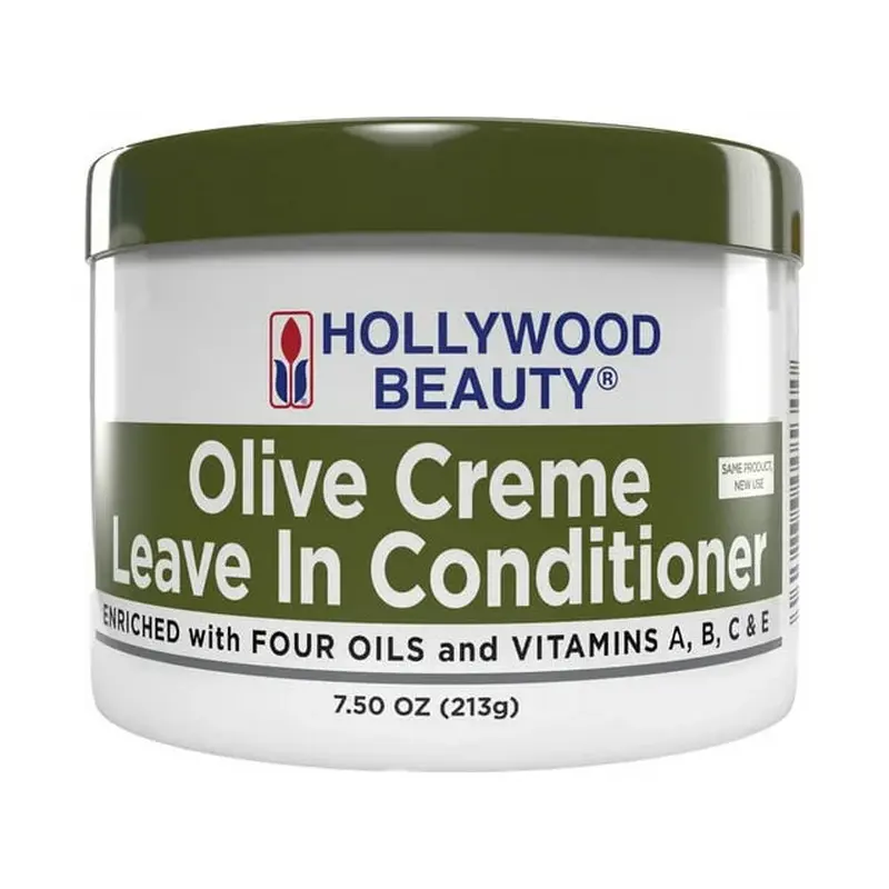 Hollywood Beauty Olive Creme Leave-In Conditioner 7.5 oz