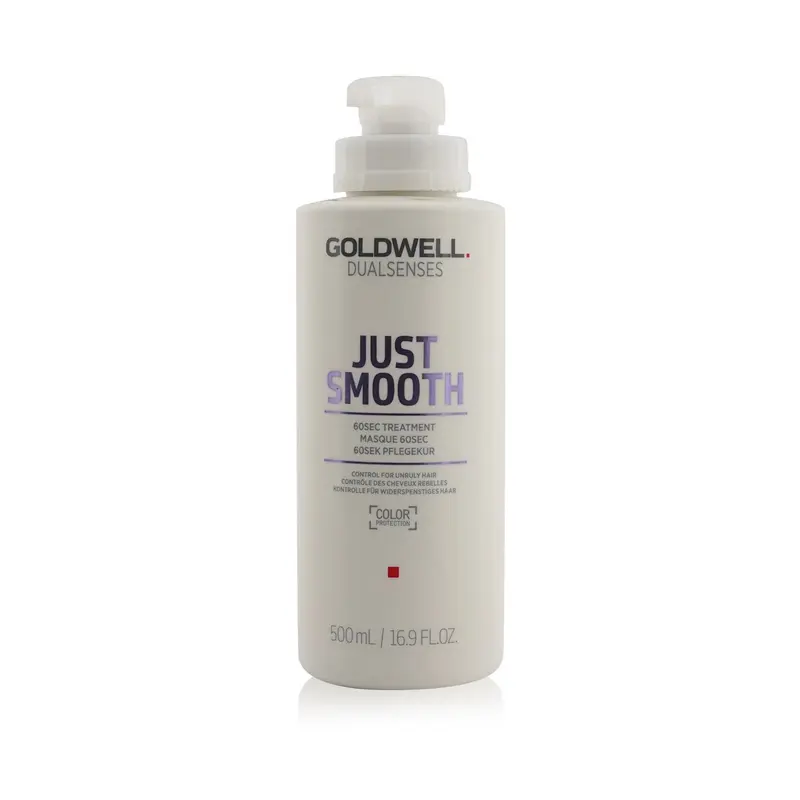 Goldwell Dual Senses Just Smooth 60SEC Treatment (Control For Unruly Hair)  500ml/16.9oz