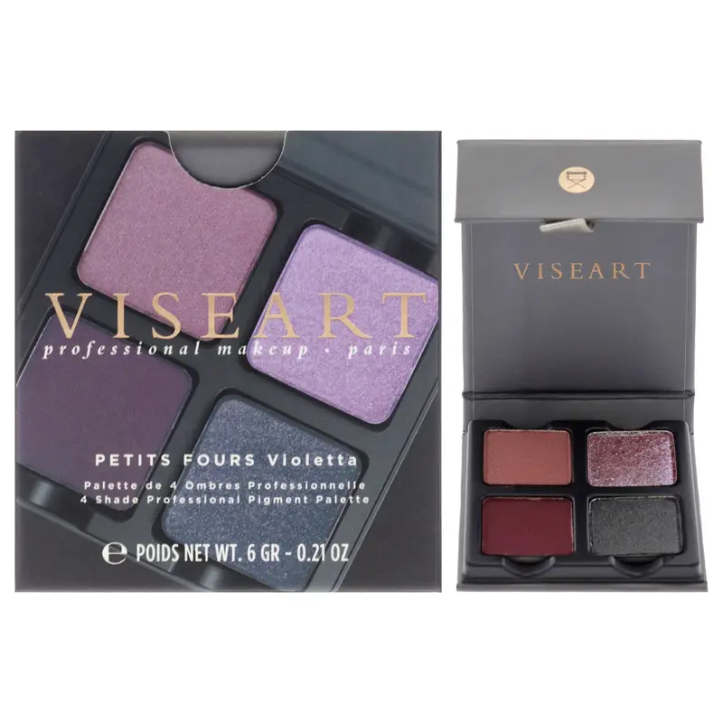 Viseart Paris Petits Fours Eyeshadow Palette - Violetta by Viseart Paris for Women - 0.21 oz Eye Shadow