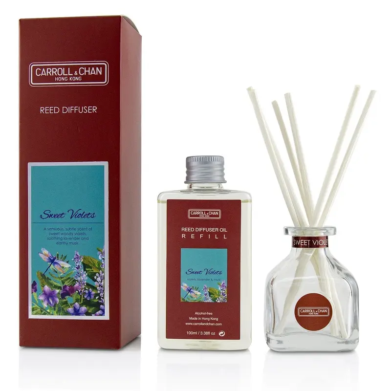 The Candle Company (Carroll & Chan) Reed Diffuser - Sweet Violets  100ml/3.38oz