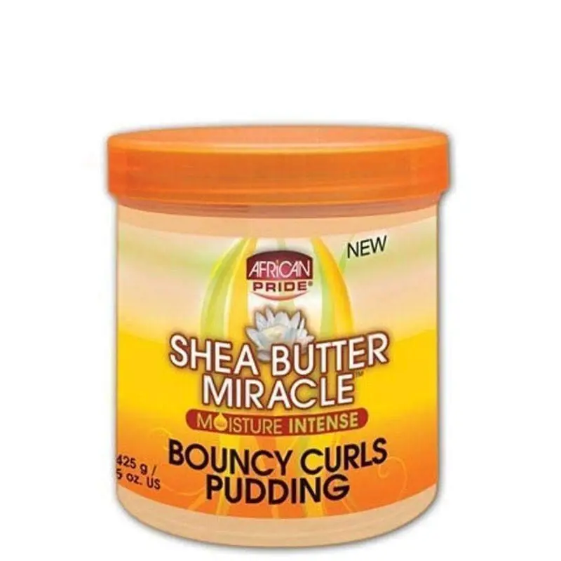 African Pride Shea Butter Miracle Bouncy Curls Pudding 15oz