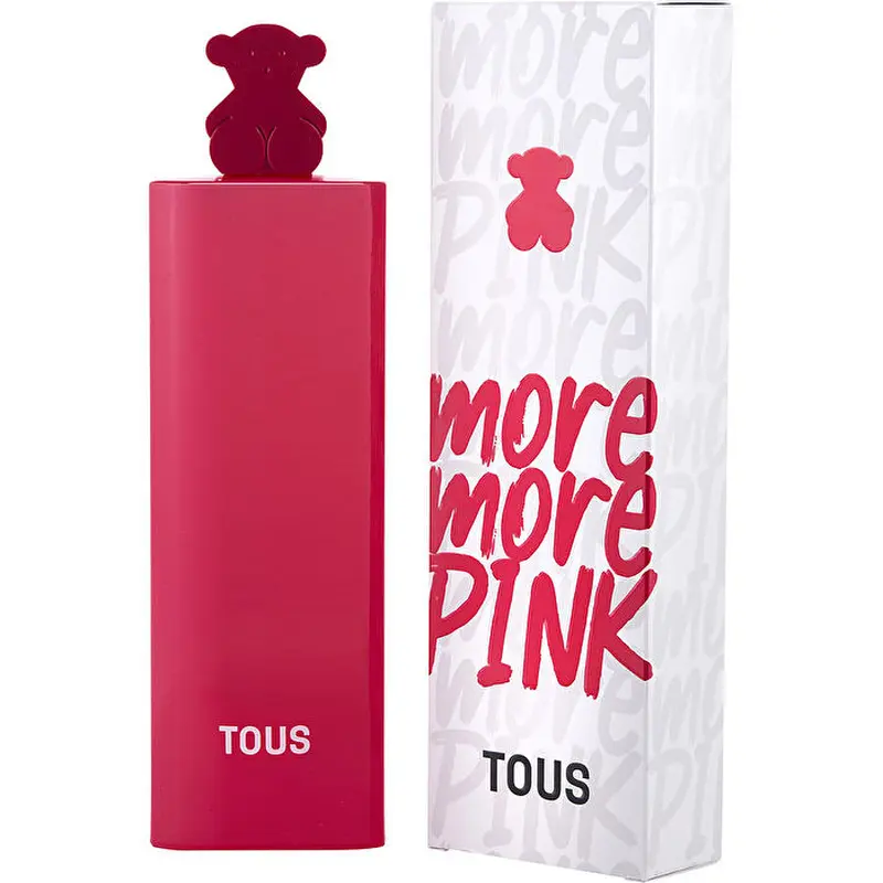 Tous More More Pink Eau De Toilette Spray 90ml/3oz