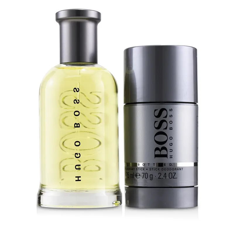 Hugo Boss Boss Bottled Coffret: Eau De Toilette Spray 100ml/3.3oz + Deodorant Stick 70g/2.4oz  2pcs