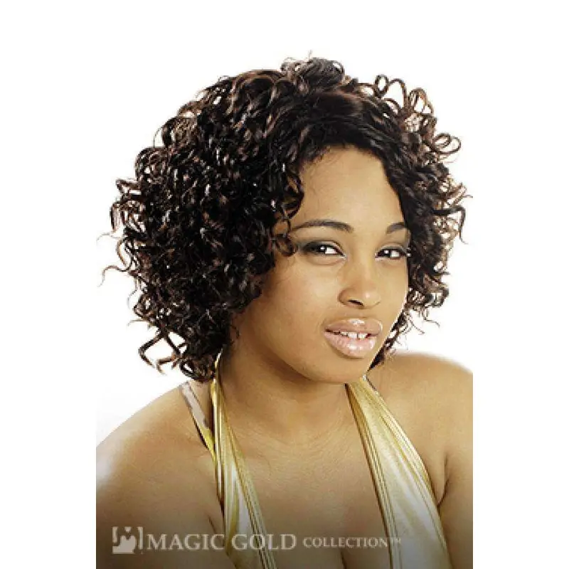 Magic Gold Synthetic "Quick Do Weave" Wig #2