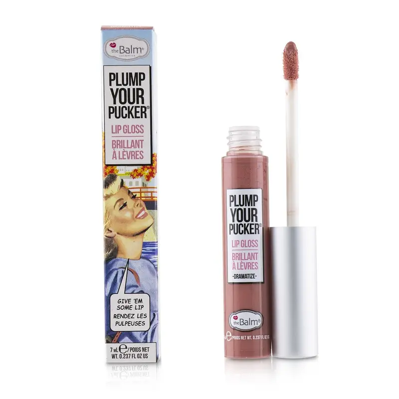 TheBalm Plum Your Pucker Lip Gloss - # Dramatize  7ml/0.237oz